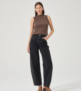 Gigi Barrel-Black Sand Eyelet