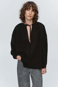Marle: Valerie Top-Black