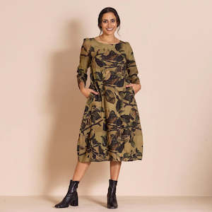 Apple Leaves Romance Dress-Apple Leaves