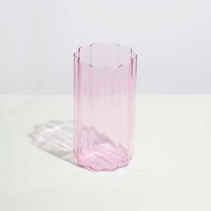 Wave Vase-Pink