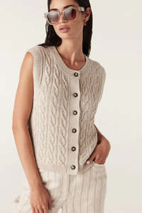 Lumen Cable Vest-Natural