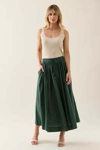 Aurora Maxi Skirt-Myrtle