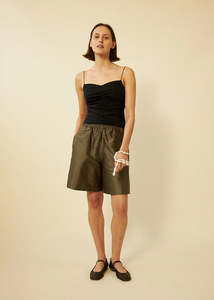 Delphine Shorts-Sage