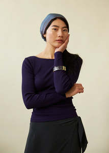 Frontpage: Ballerine Long Sleeve-Violet