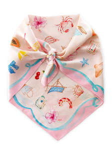 The DH x Cass Little Cove Silk Petite Scarf