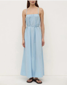 Celine Tie Back Dress-Salt