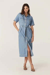 Pearce Dress-Blue