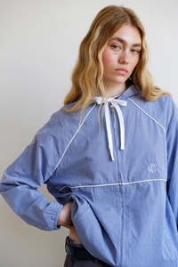 Prince Pullover-Navy Check