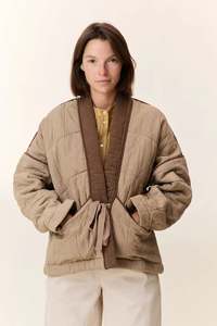 Val Pad Jacket-Brown