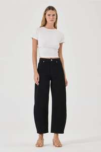 Denim: Gigi Barrel-Forever Black