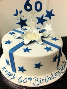 Products: 60th Parcel Cake