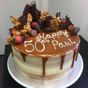 50th Caramel Drip
