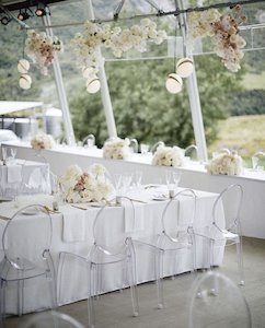 Ghost Chair Hire - Wedding Hire + Events Truly Yours