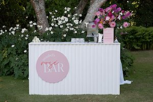 White Panel Bar Hire - Wedding Hire + Events Truly Yours
