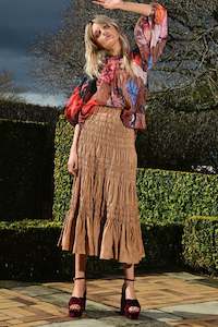 Skirts: TRELISE COOPER SCRUNCHIE BAR-TOFFEE