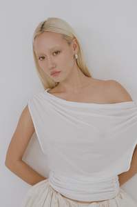 PORTER BABY BLOB EARRINGS-SILVER