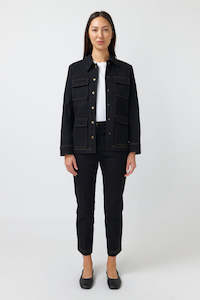 Sylvester 1: SYLVESTER UTILITY JACKET-BLACK