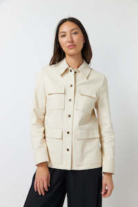 Sylvester 1: SYLVESTER UTILITY JACKET-CHALK