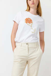 Sylvester 1: SYLVESTER DESERT ROSE T-SHIRT-WHITE
