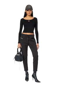 DIESEL D-FAYZA JOGG SWEAT JEAN-BLACK