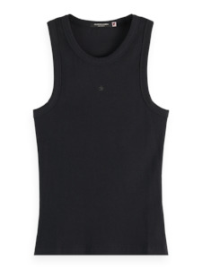 MAISON CORE RIB RACER TANK