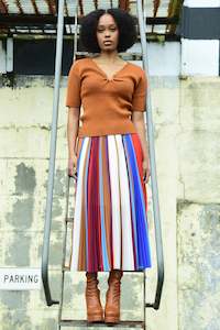 Skirts: COOP MEET & PLEAT SKIRT