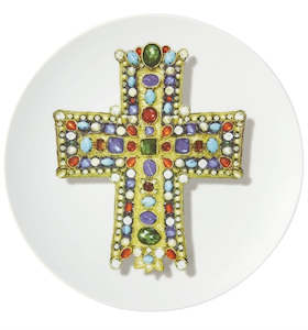 CHRISTIAN LACROIX DESSERT PLATE LACROIX LACROIX