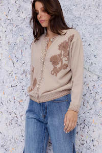 MAUD DAINTY CHERISH TOP-FRAPPE/FROST