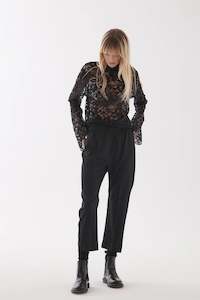 Pants: ZAMBESI HOMEBASE PANT-SUITBLACK