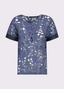 DENNY ROSE LACE BLOUSE