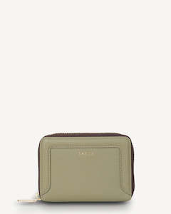 SABEN LANDRY WALLET-EUCALYPTUS