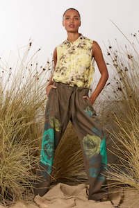 Pants: MAUD DAINTY JOURNAL PANT-CAMO ROSE