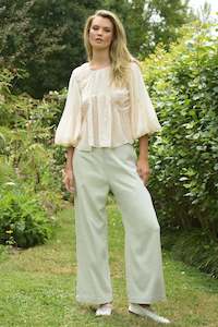 TRELISE COOPER WALK RIGHT UP TROUSER-OATMEAL