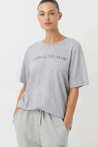 CAMILLA & MARC GRAYSON TEE-GREY
