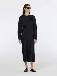 Scotch Soda: SCOTCH & SODA FLOCK PRINT SWEATSHIRT