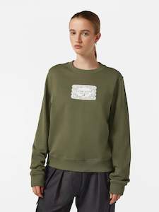 SCOTCH & SODA CHEST ARTWORK SWEATSHIRT
