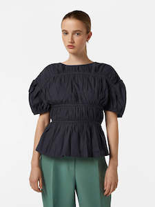 Scotch Soda: SCOTCH & SODA GATHERED COTTON TOP