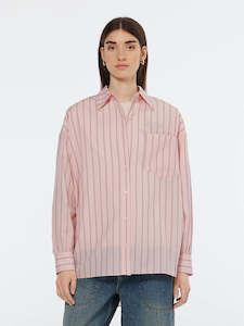 Scotch Soda: SCOTCH & SODA STRIPED OVERSIZE SHIRT