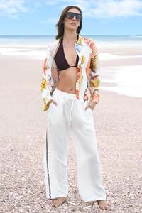 Pants: COOPER SEVILLE STROLLS TROUSER-WHITE