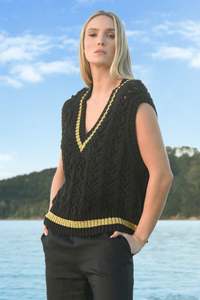TRELISE COOPER GOOD IN-VEST-MENT VEST/BLACK