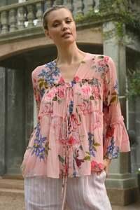 TRELISE COOPER TIES THE LIMIT BLOUSE