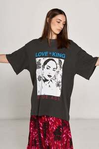SALASAI LOVE IS KING TEE-OLD BLACK