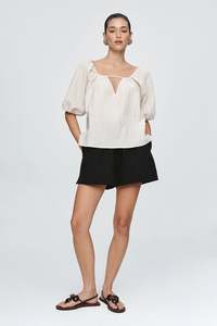 Marle: MARLE KENDRA TOP-CASHEW