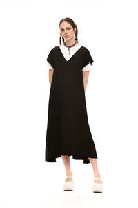 Spring 2026: NOMD GEMINI DRESS-BLACK