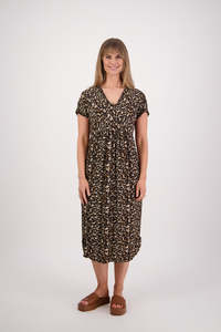Briarwood: BRIARWOOD TAYLOR DRESS-LEOPARD