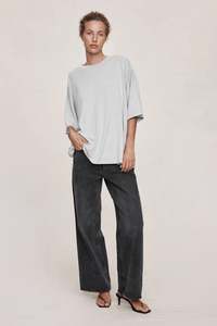 MARLE HELE TEE-GREY MARLE