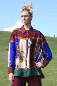 COOPER LET THE SUN SHINE SHIRT-HORSE MULTI