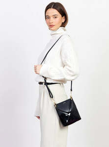 SABEN COCO MINI BAG-BLACK DIPPED