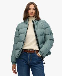 Superdry: SUPERDRY NON HOODED SPORTS PUFFER JACKET