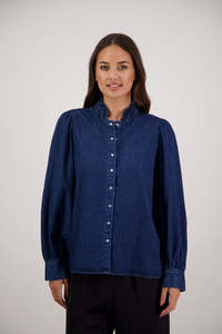 Briarwood: BRIARWOOD RICCI TOP-DENIM